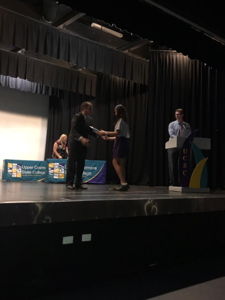 Upper Coomera State College Primary Awards 2018